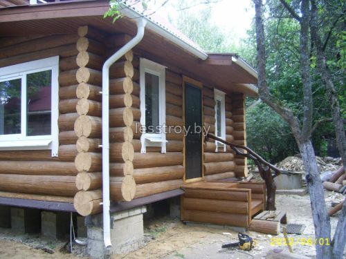 Деревянные дома фото строительство минск