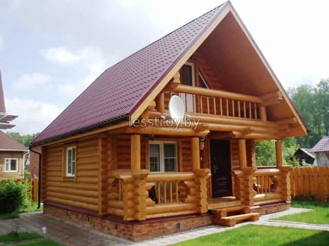 Лучший проект небольшого деревянного дома.