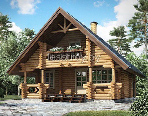 Построить деревянный дом из бревна в Беларуси.
